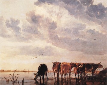  campo Pintura al %C3%B3leo - Pintor de campo de vacas Aelbert Cuyp